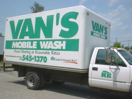 washing vans